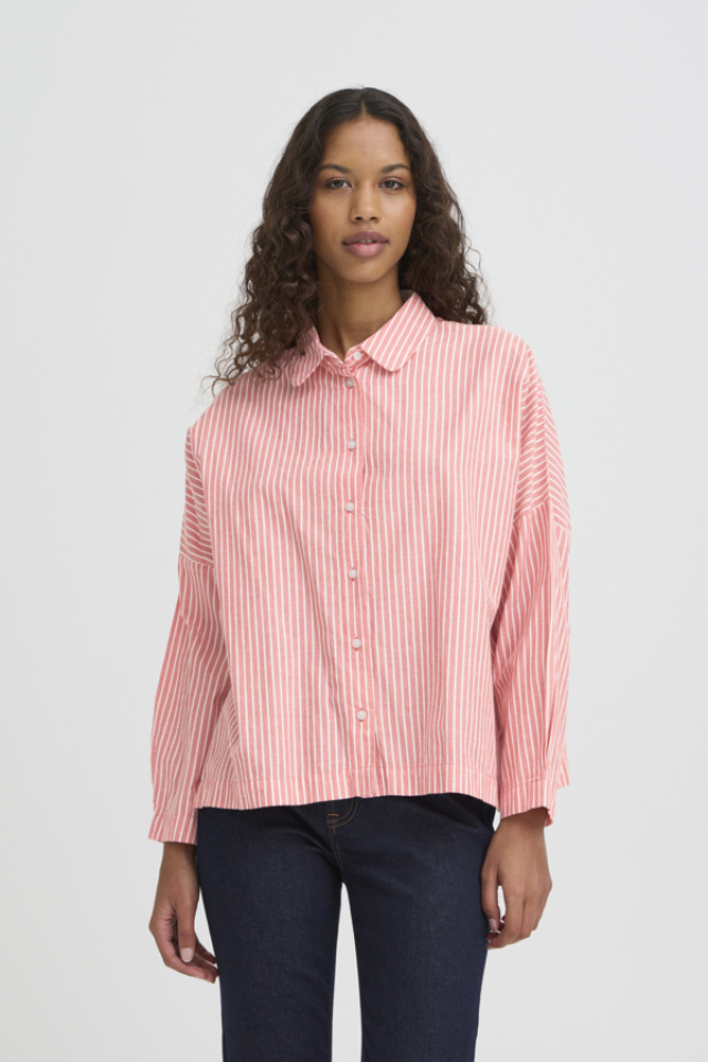 Chemise Giley rayures modernes – ICHI - 20125217 - ICHI