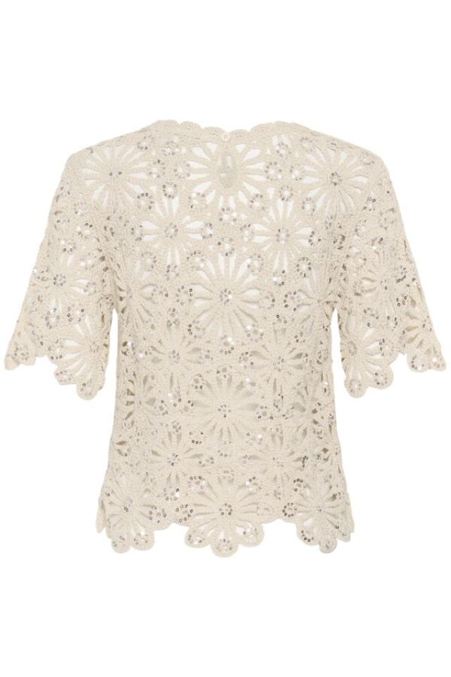 Top Callista tricot à sequins – KAFFE