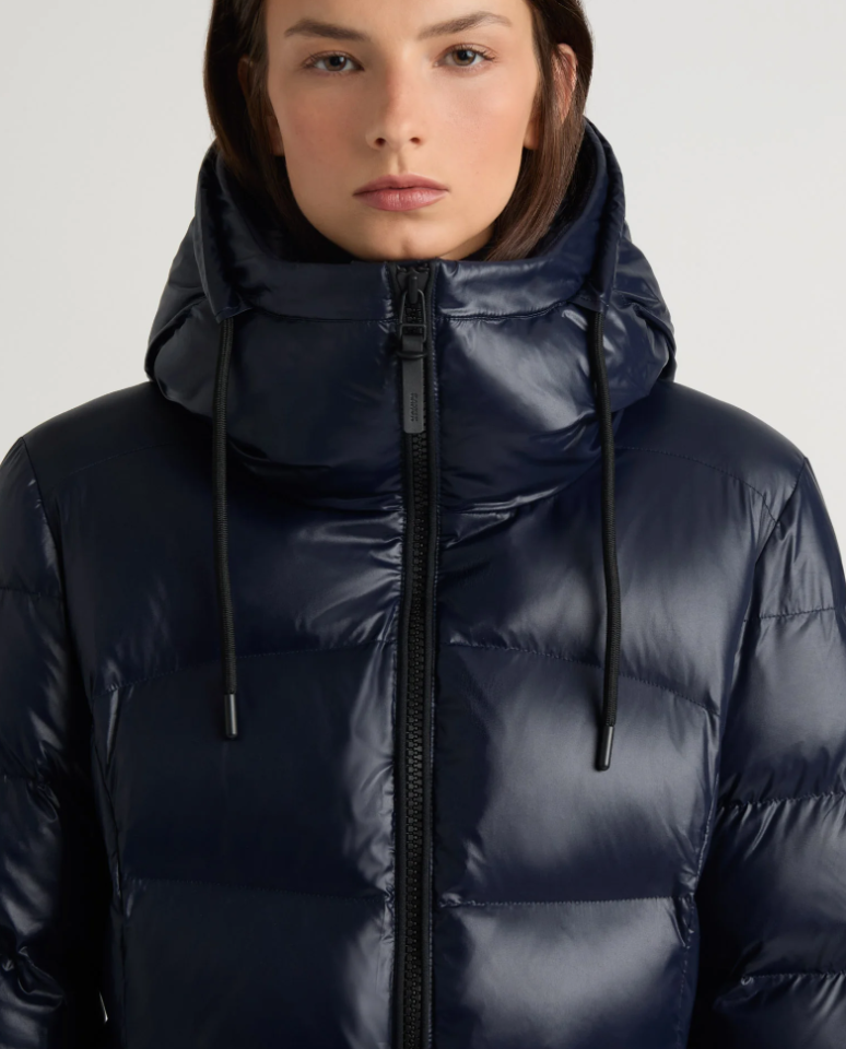 Manteau Notting Hill brillant - KANUK