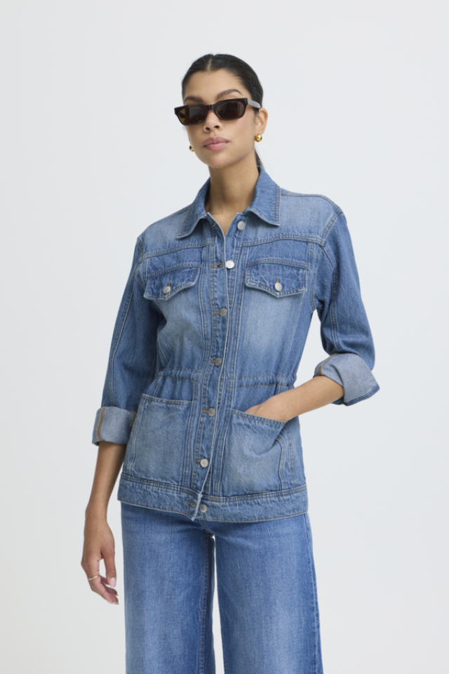 Veste en denim Lamaje – B.YOUNG - 20818740 - B.YOUNG