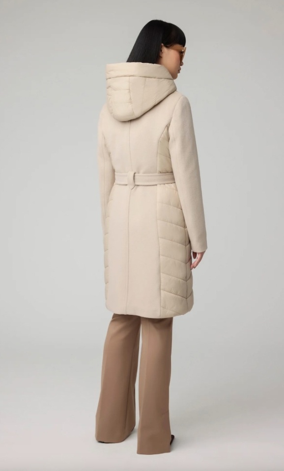 Manteau en laine mixte Adeline - SOIA & KYO 