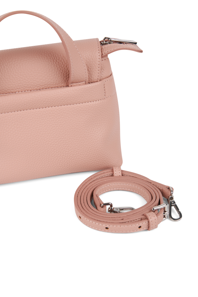 Sac à main 2-en-1 Ginny cuir végan noir – LAMBERT