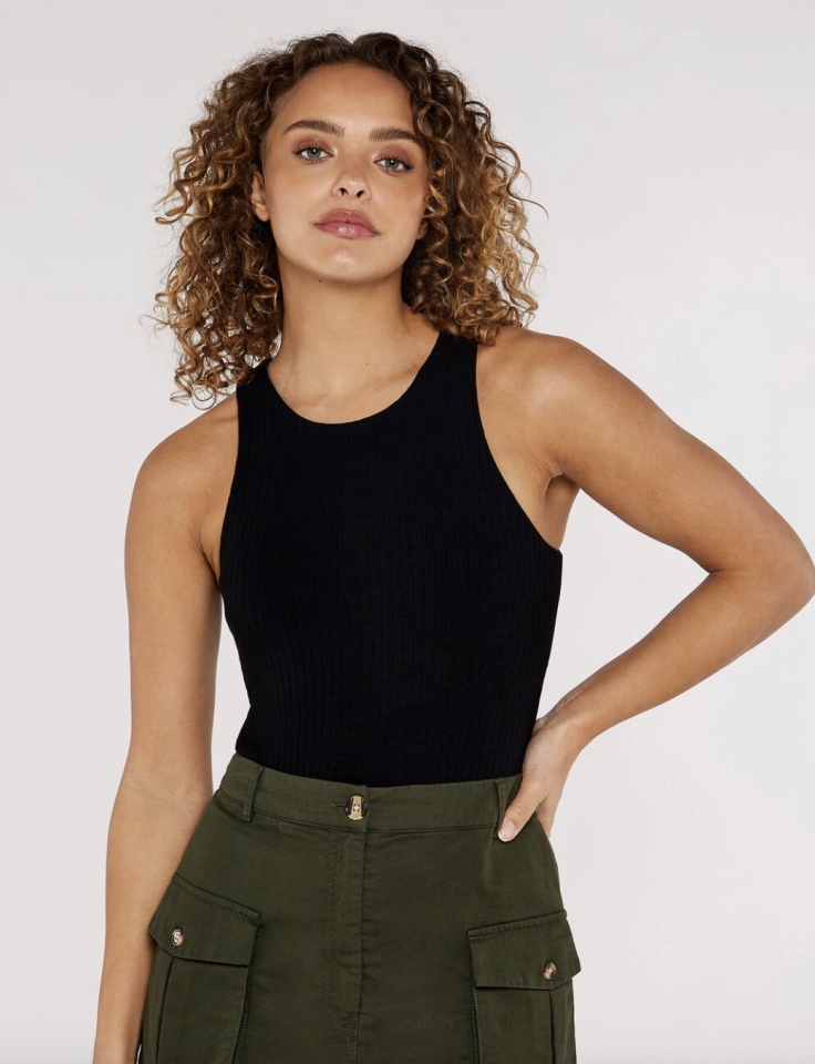 Bodysuits cotelés noir - APRICOT - 713857 - APRICOT