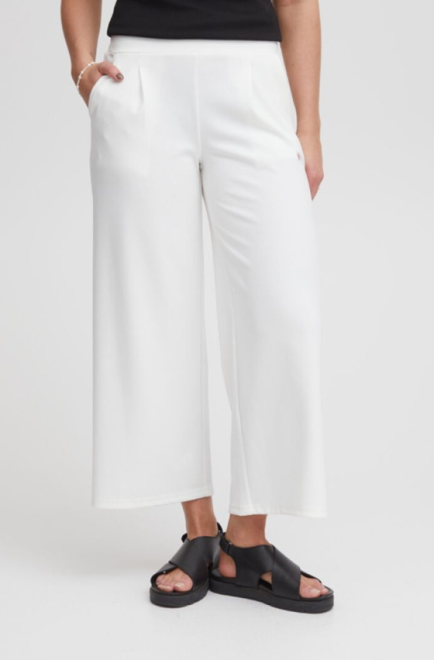 Pantalon Kate évasé cheville - ICHI - 20116301 - ICHI