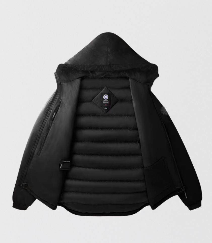 Manteau Lodge Hoody Black Label - CANADA GOOSE 