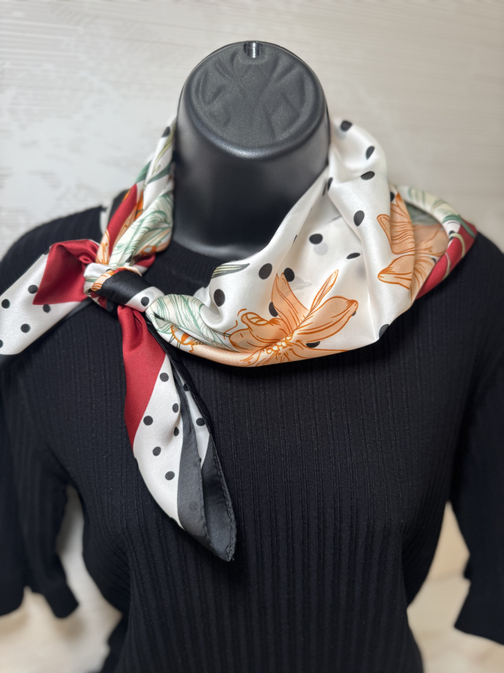 Foulard en soie - TOM & EVA - TOM&EVA - TOM & EVA