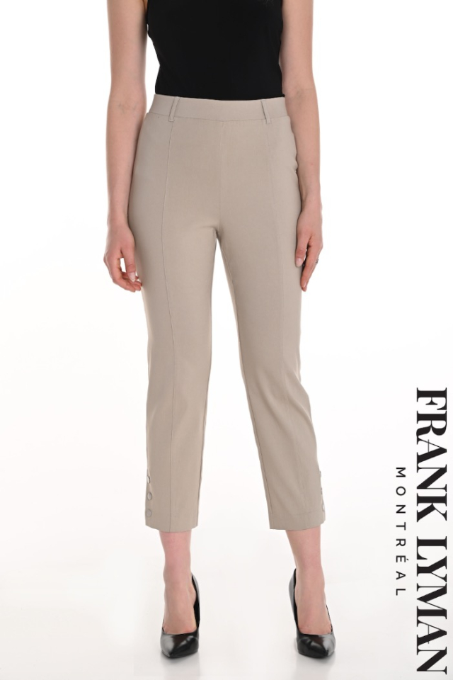 Pantalon à taille élastique - FRANK LYMAN - 256789U - Frank Lyman