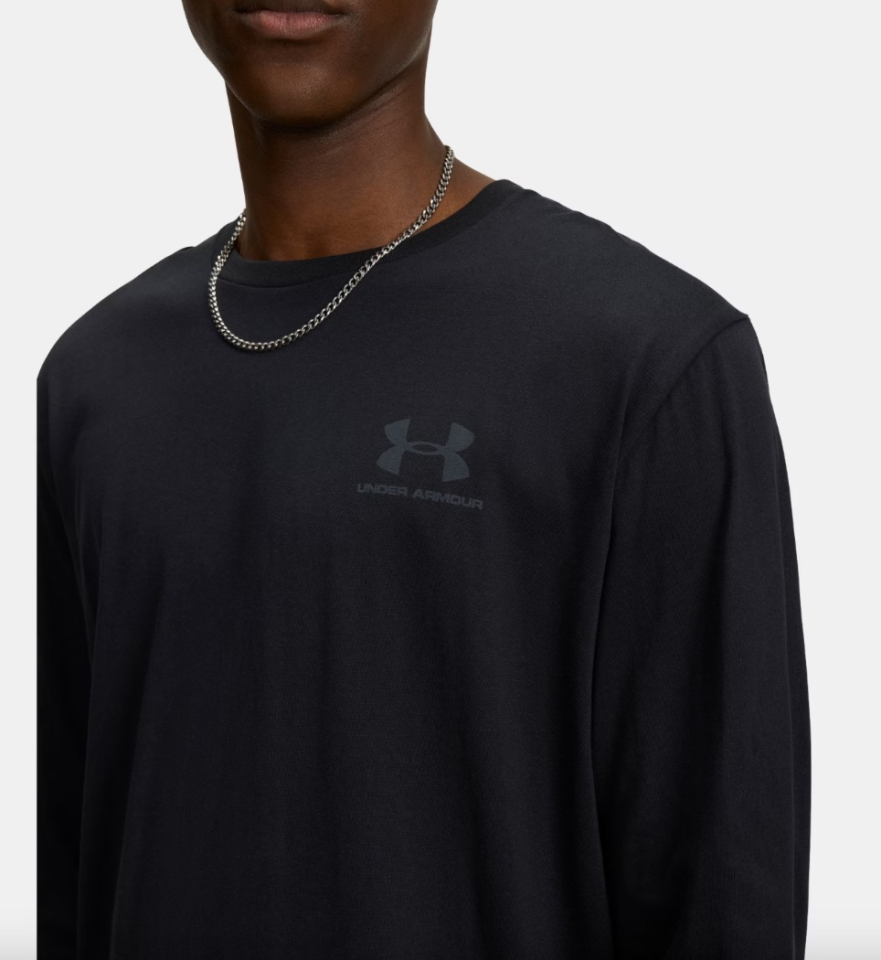 Chandail avec logo imprimé à gauche sur la poitrine - UNDER ARMOUR