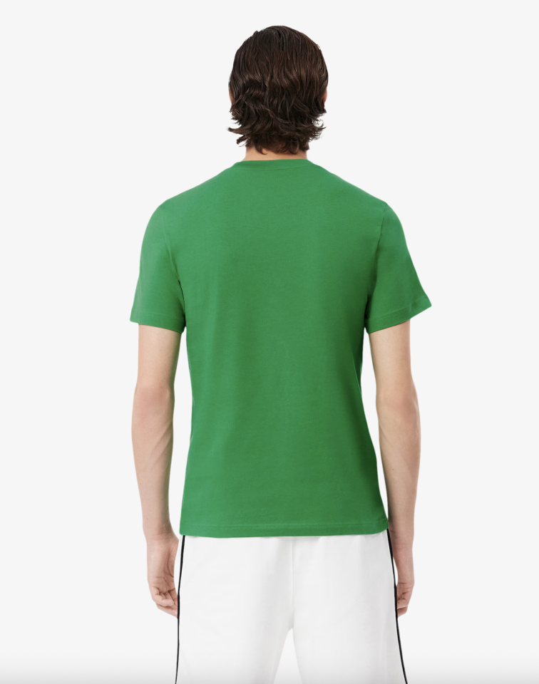 T-shirt en jersey de coton - LACOSTE
