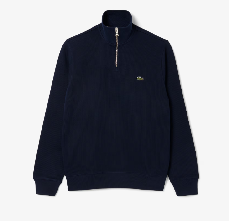 Sweatshirt demi-fermeture zippée – LACOSTE