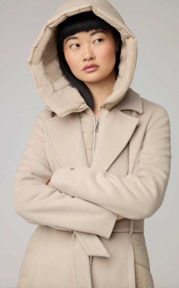 Manteau en laine mixte Adeline - SOIA & KYO 