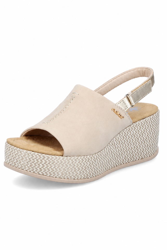 Sandales Rose look estival – RIEKER - 69460 - Rieker