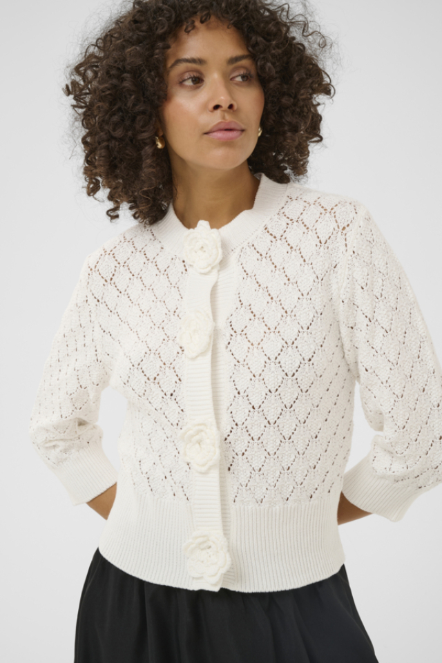 Cardigan Kathrine en tricot – KAFFE