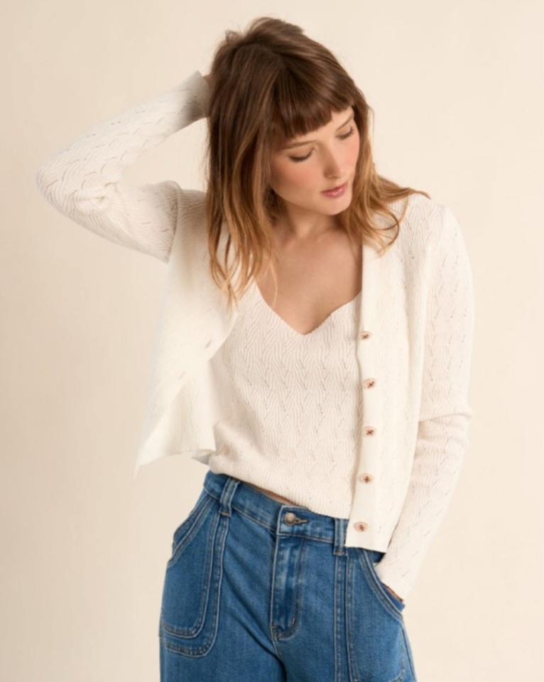Cardigan ajusté - MOLLY BRACKEN