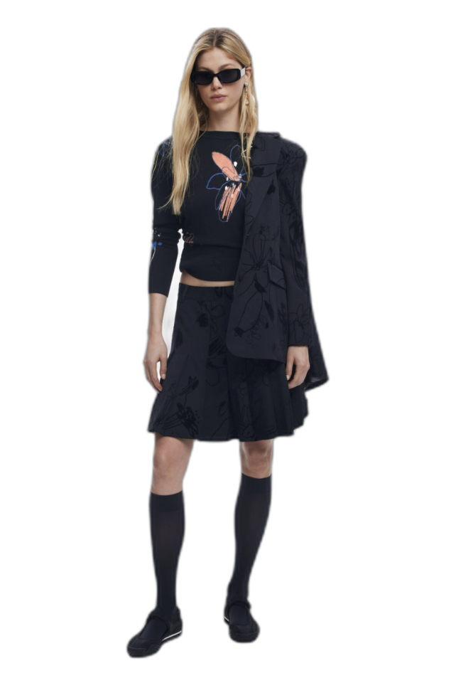 Mini jupe Flock - DESIGUAL - 25WWFW10 - Desigual