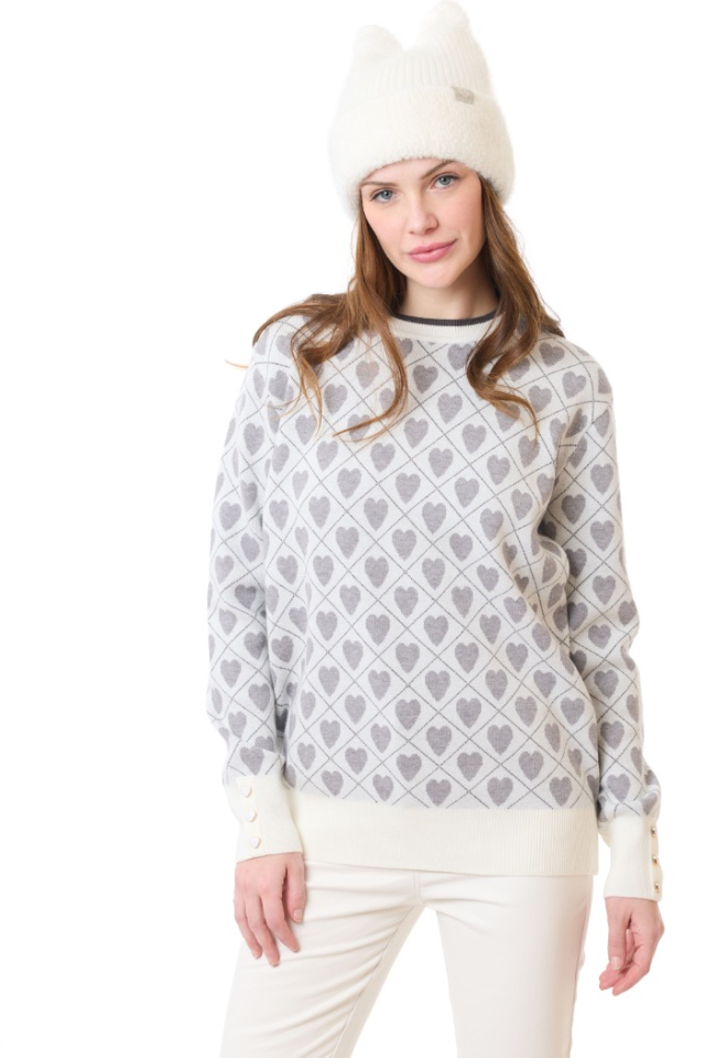 Chandail motif coeur - FURLUX