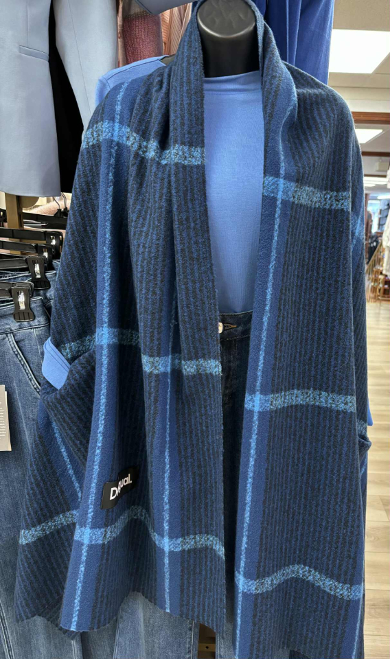 Écharpe Bleu Volant - DESIGUAL - 25WAIA17 - Desigual