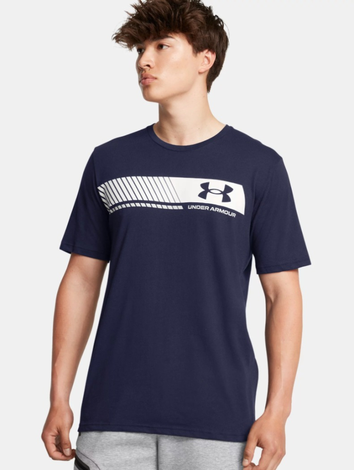 T-shirt Left chest stripe - UNDER ARMOUR - 1379450 - Under Armour