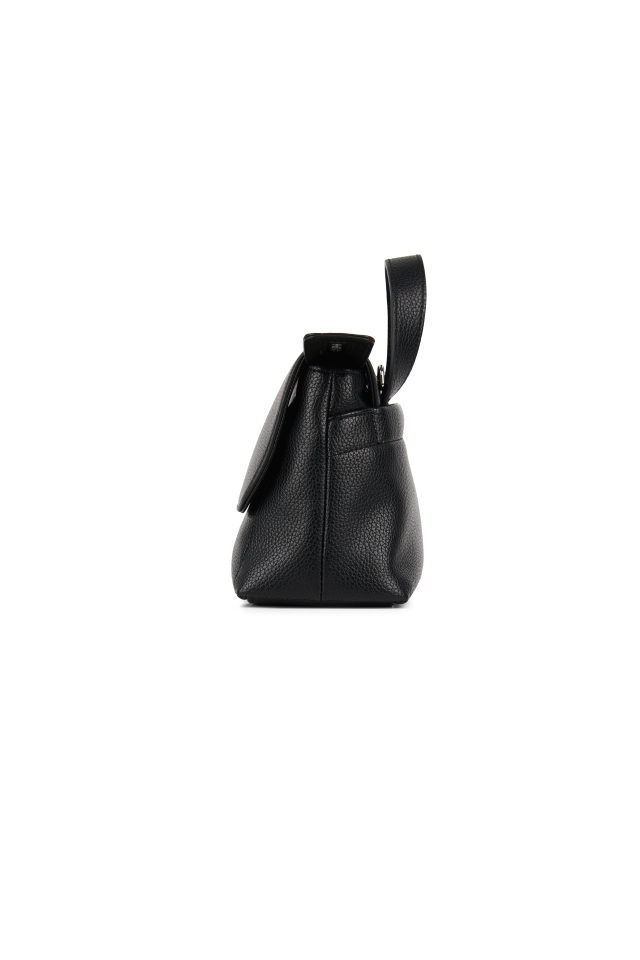 Sac à main 2-en-1 Ginny cuir végan noir – LAMBERT