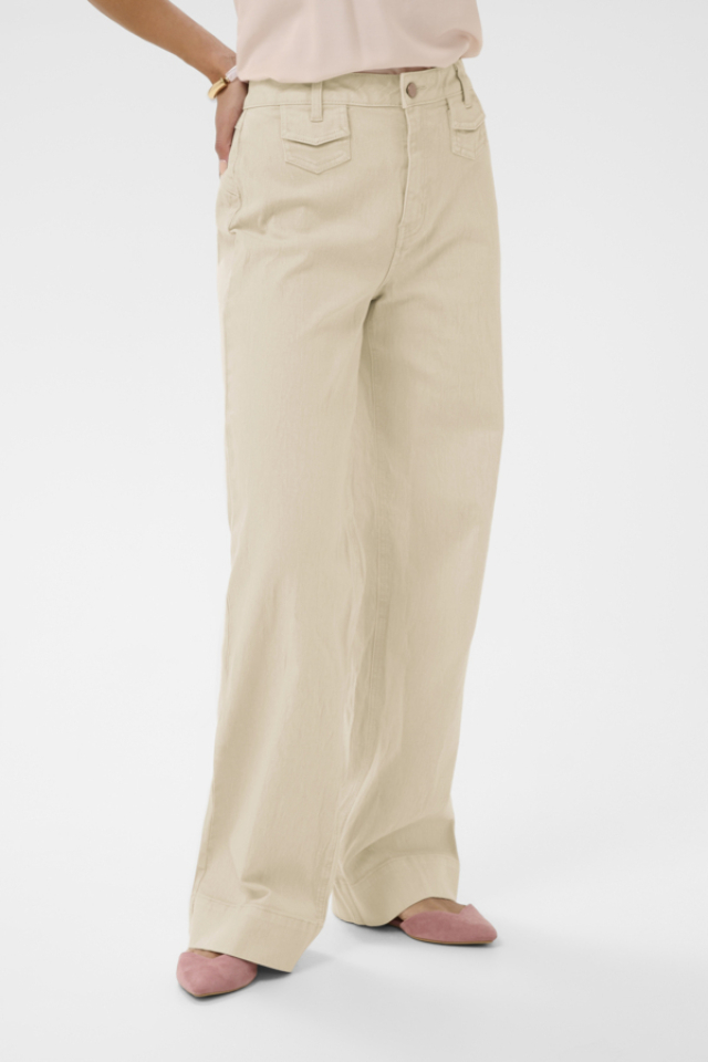 Pantalon élégant Tilde – CREAM - 10614836 - CREAM