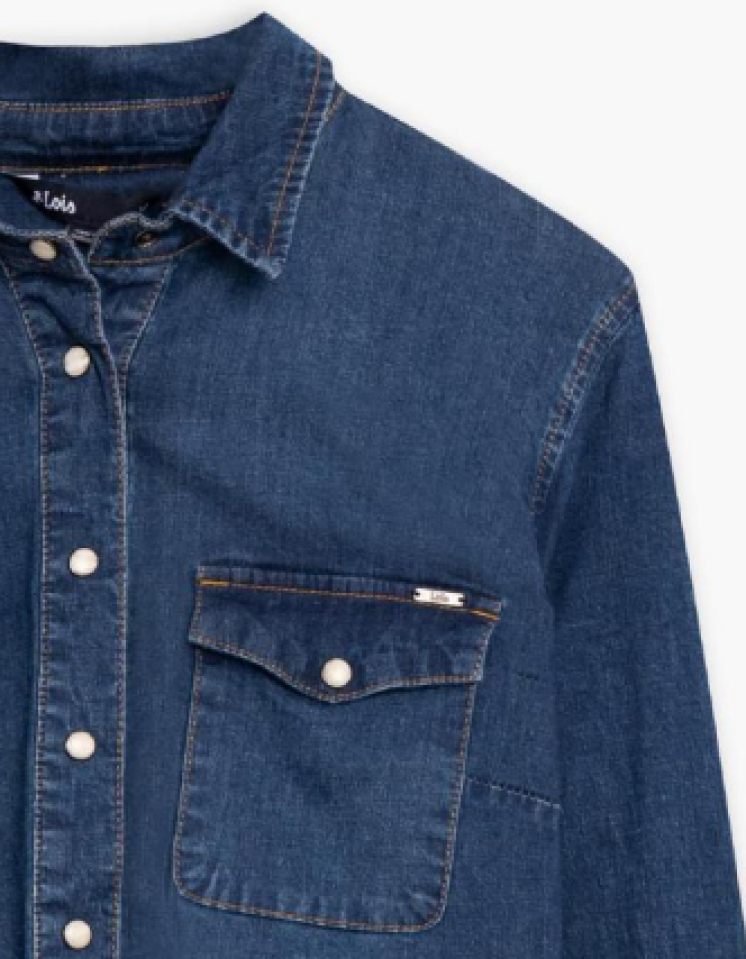 Robe Chemise en denim Gianna – LOIS