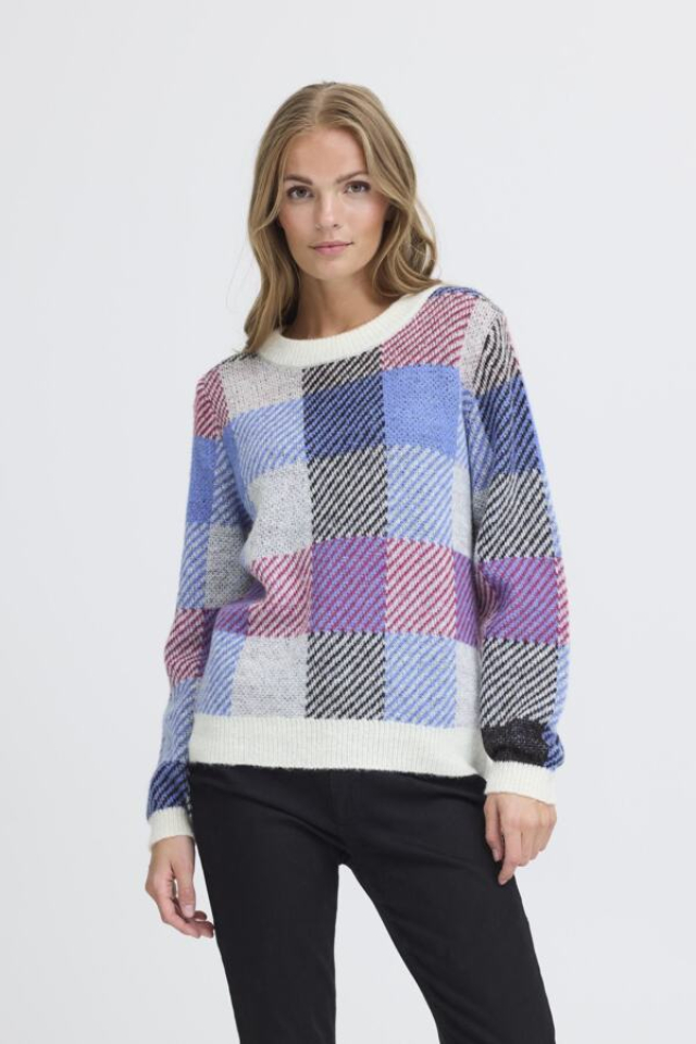 Pull classique Mecks – ICHI - 20124537 - ICHI