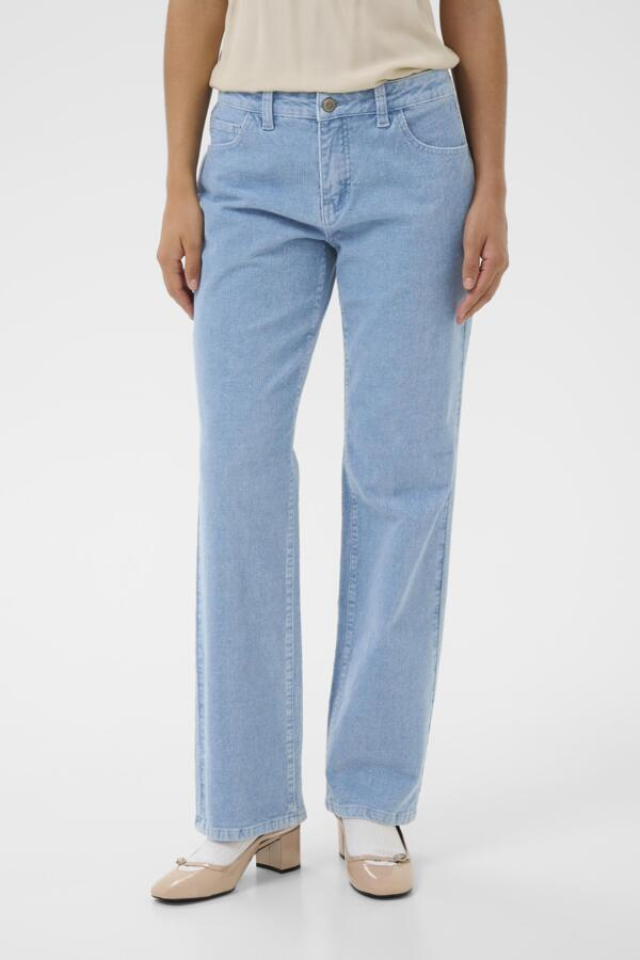 Pantalon Rafael corduroy style denim – CREAM - 10614539 - CREAM