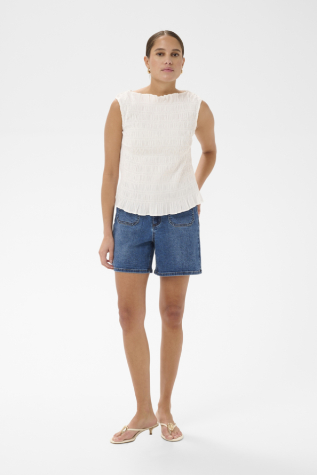 Haut Bethany smocké – KAFFE