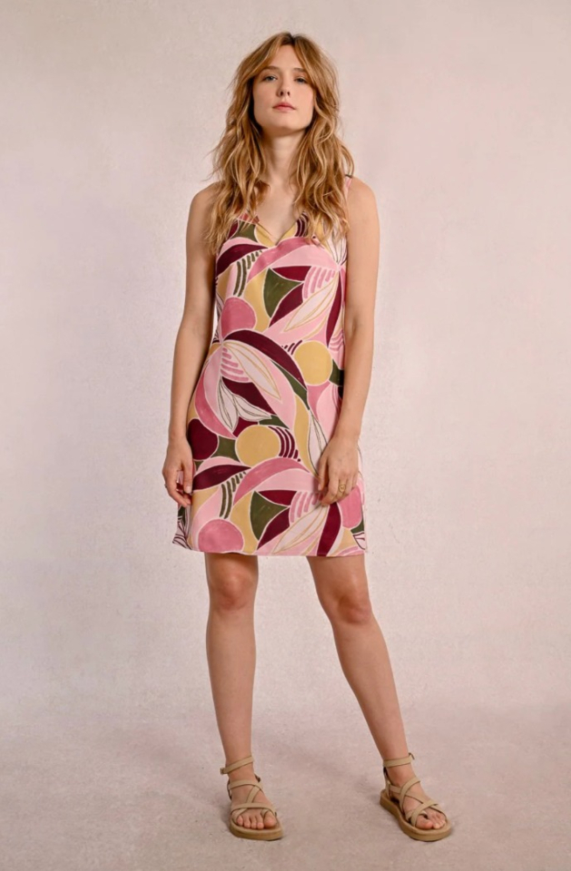Robe droite imprimé - MOLLY BRACKEN - P980DE - Molly Bracken