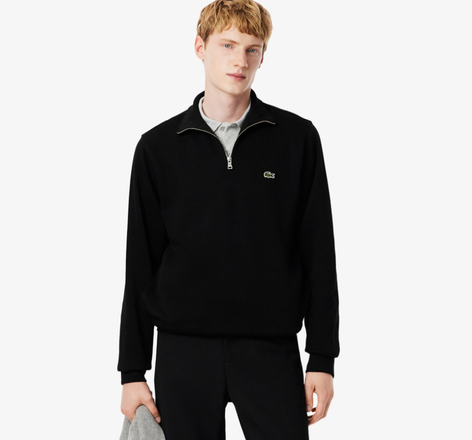 Sweatshirt demi-fermeture zippée – LACOSTE - SH1927 - LACOSTE