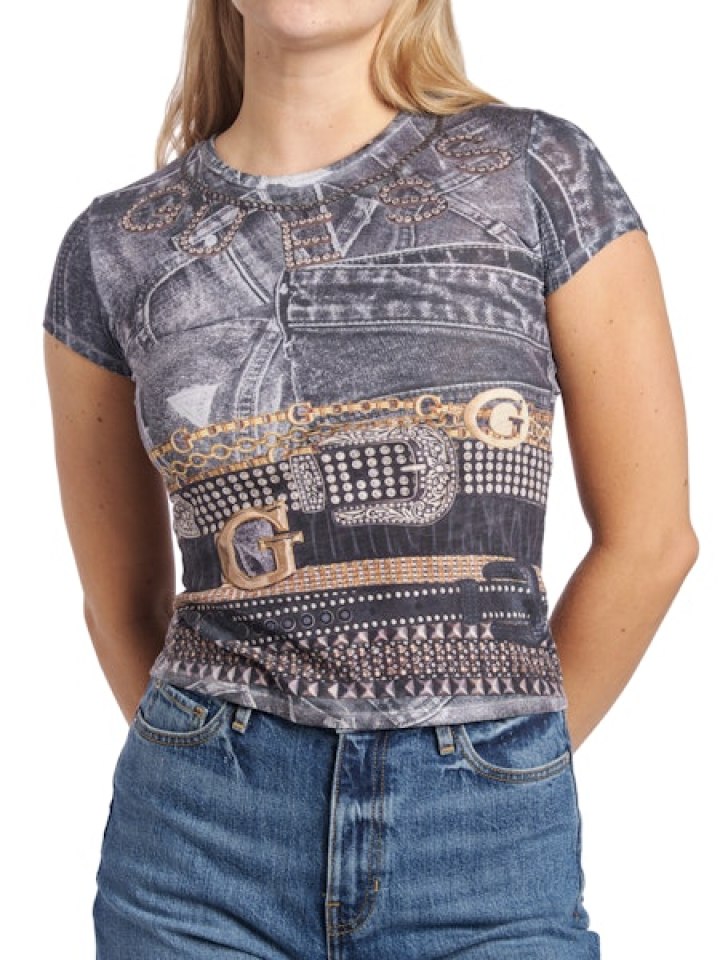 T-shirt ceinturé – GUESS - W6RI05KCCG0 - Guess