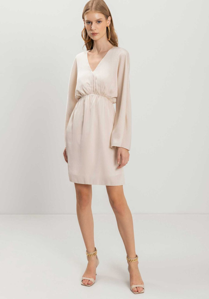 Robe courte à manches longues - LEZALEZ - 9057E - lezalez