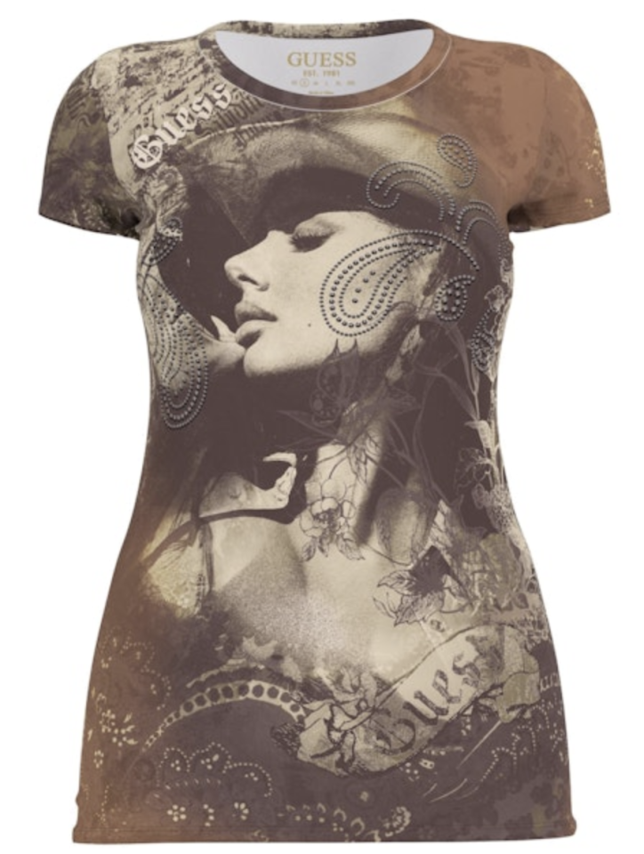 T-shirt Nostalgia – GUESS - W5BI33K37Z0 - Guess