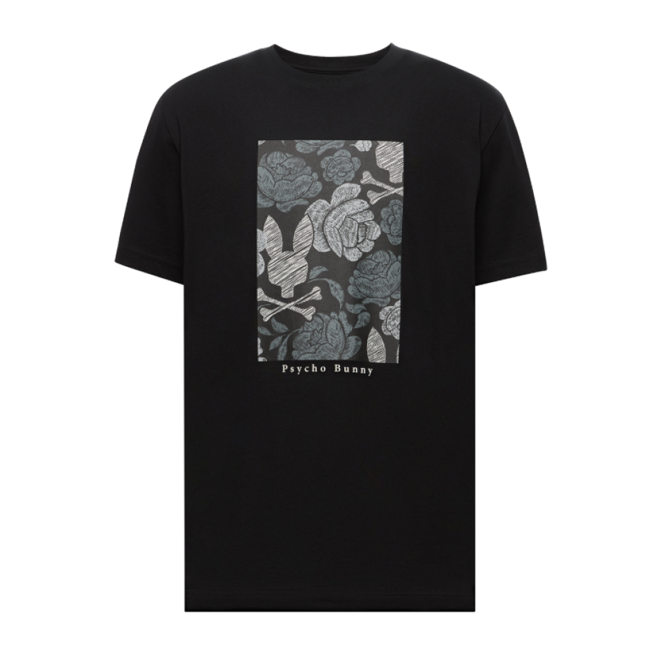T-shirt imprimé graphique Rowen – PSYCHO BUNNY - MT0200102 - Psycho Bunny