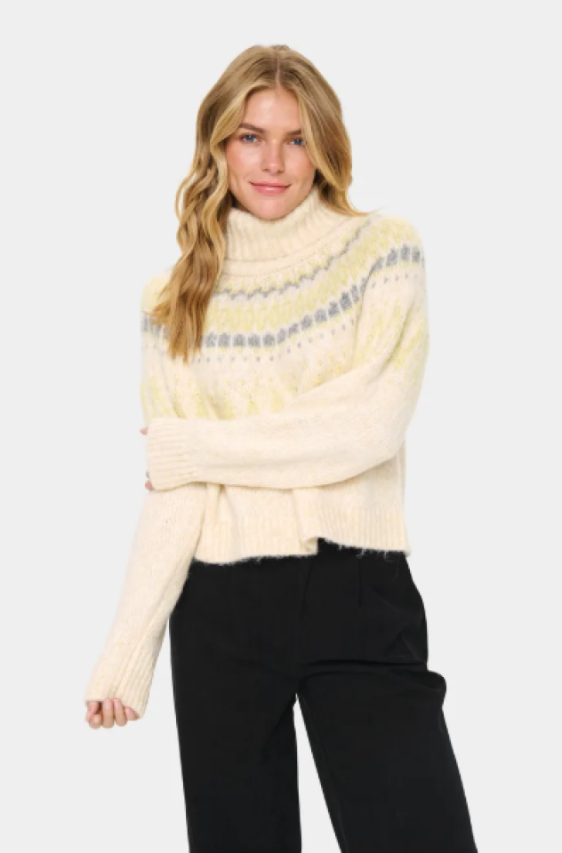 Pull Megna à col roulé - SAINT-TROPEZ - 30514467 - Saint-Tropez