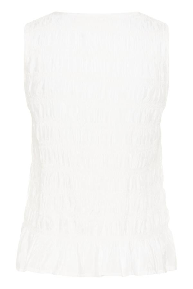 Blouse sans manches Henva – CREAM