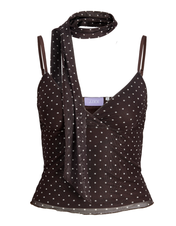 Haut Elvira en mesh sans manches avec foulard – JJXX - 12290717 - JJXX