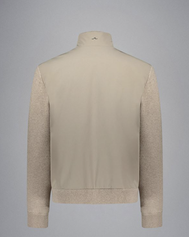 Veste hybride en suède - PAUL & SHARK