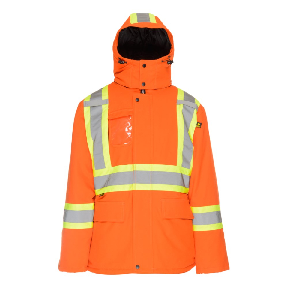 Manteau d'hiver Xtrem certifié CSA haute visibilité - KOSTO - VMK700 - Kosto