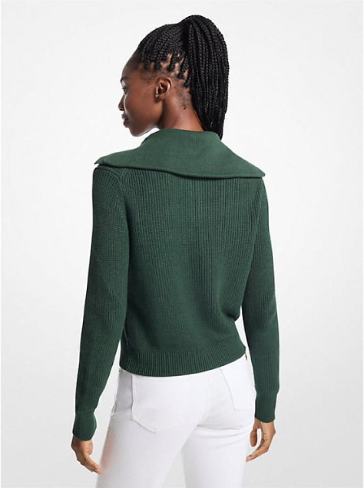 Pull côtelé en coton mélangé - MICHAEL KORS 