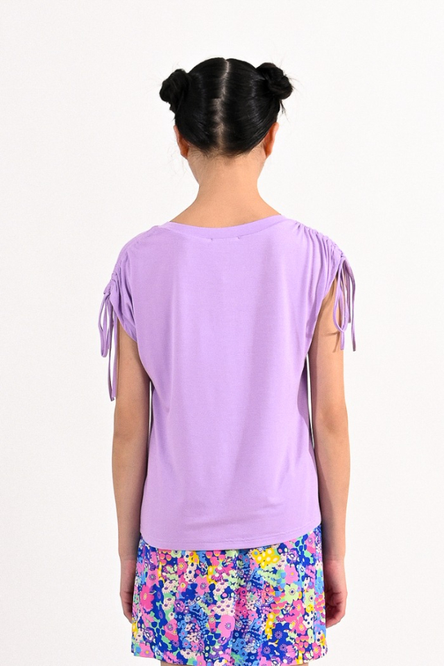 T-shirt lacée aux épaules - MOLLY BRACKEN