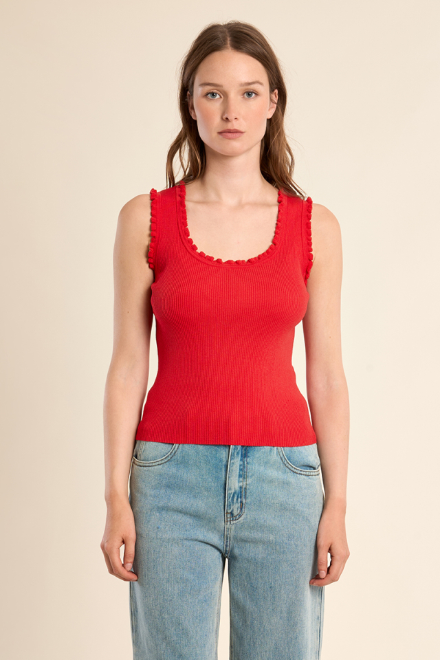 Camisole Côtelé - MOLLY BRACKEN 