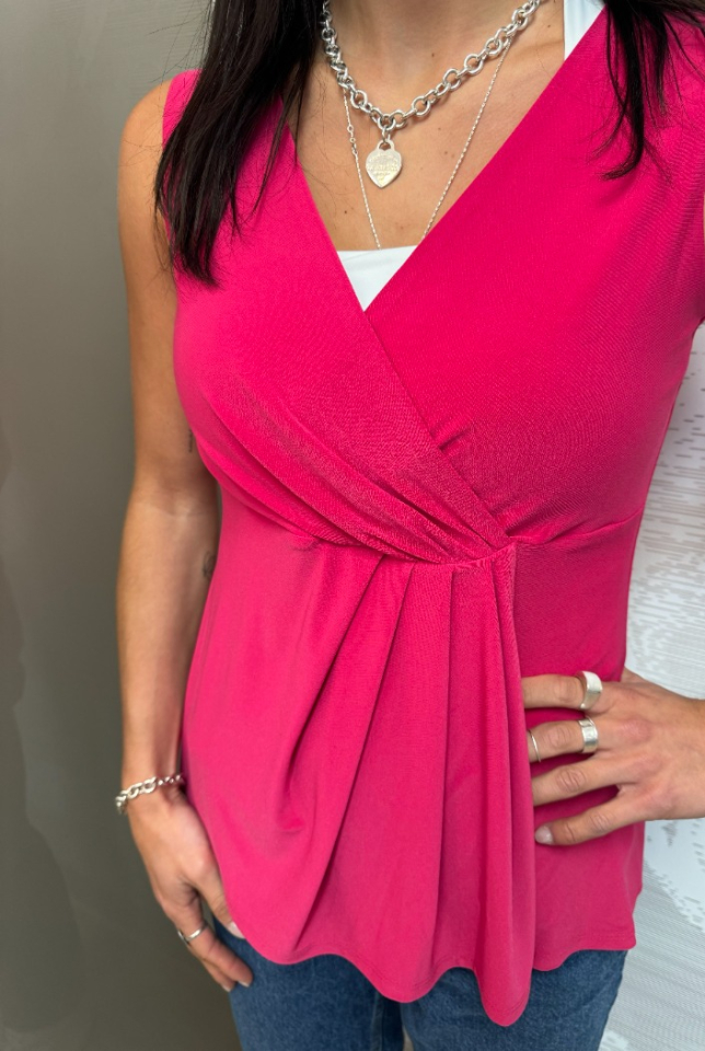 Camisole avec détail noué - FRANK LYMAN 