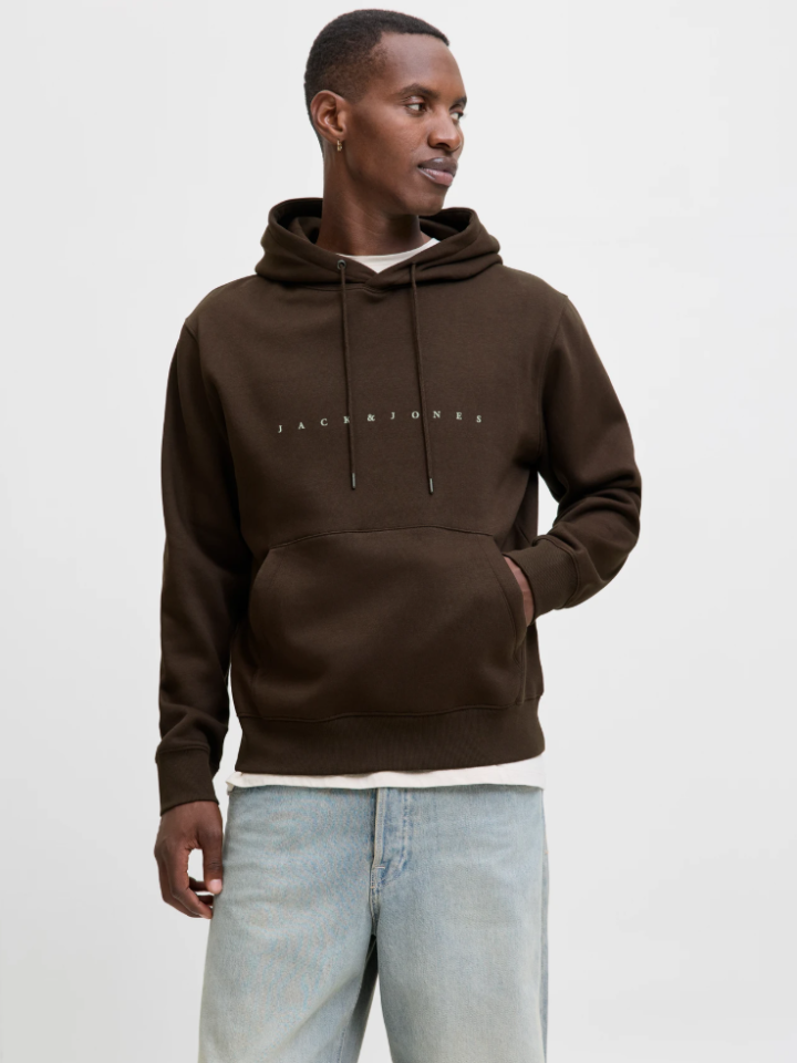 Hoodie classique logo - JACK AND JONES - 12233972 - Jack and Jones