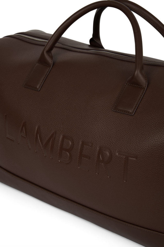 Sac de voyage en cuir vegan June - LAMBERT