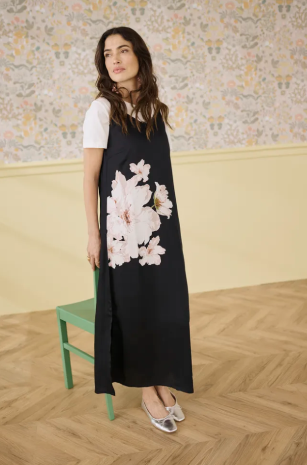 Robe Aqurella maxi - CREAM 