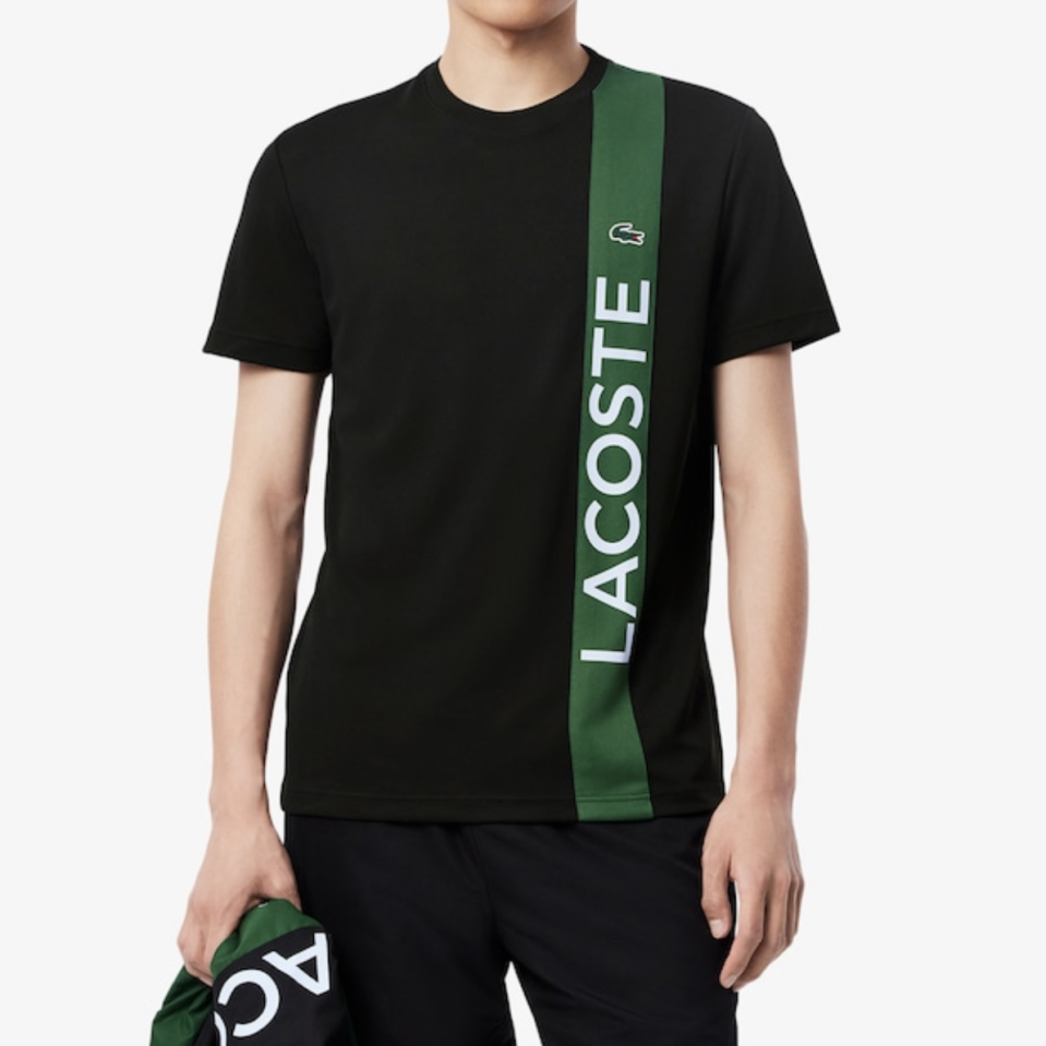 T-shirt de sport imprimé - LACOSTE 