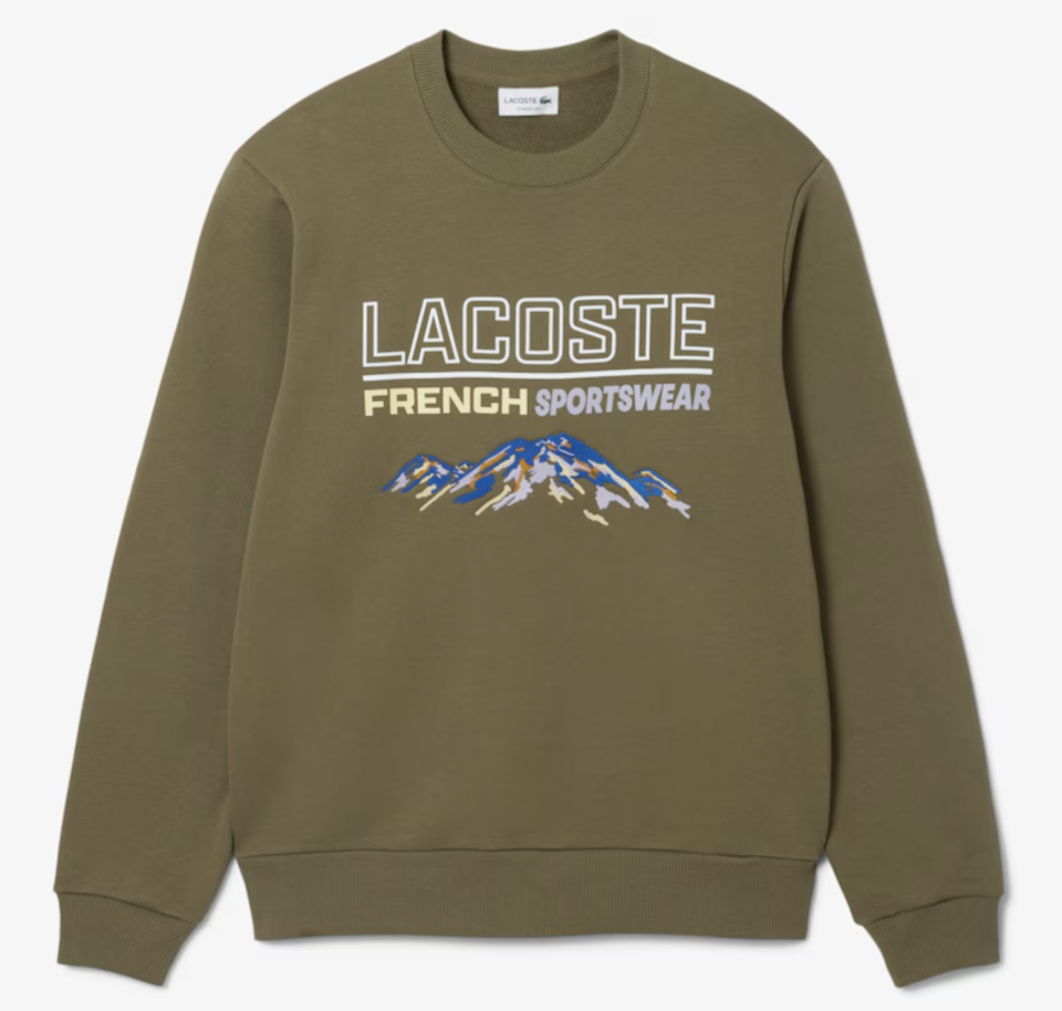 Chandail en molleton brodé - LACOSTE - SH5884 - LACOSTE