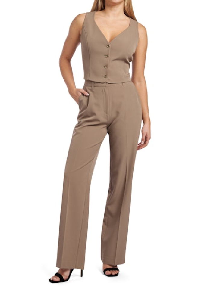 Pantalon jambe large Nausica Eco – GUESS