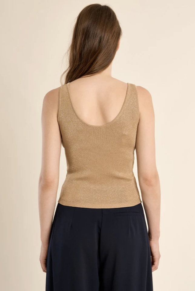 Camisole boutons dorés - MOLLY BRACKEN